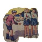william talking to 2 girls